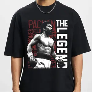 Manny Pacquiao Boxing Shirt – Iconic Eight Division Champion Graphic T-Shirt, Fan Gift