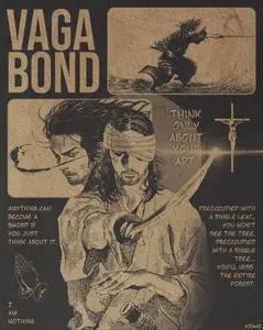 [Sale Off Up To 50%] [Unframe] Vagabond Poster, Anime Poster