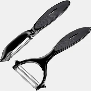🔥 Must-Have 2PC Veggie Peeler Set – Razor Sharp, No-Slip Grip, Peels Anything in Seconds! NO BRAND