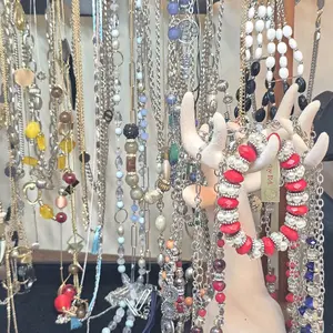 bundle sale Jewelry bag for WomenJewelry Gift Set(Goth Boho Mixed Punk Everyday Necklaces,Earrings, Rings,BraceletsBangles),Vintage Unique Alternative Fashion Romantic Present for Her gifts