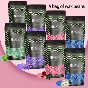 50g Hair Removal Wax, Hard Wax Microbeads, Professional Painless Hair Removal Wax Beads, Safe and Effective Hair Removal Waxing Bead for Men and Women