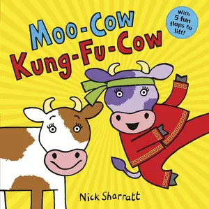 USED-Moo-Cow, Kung-Fu-Cow NE PB by Nick Sharratt (Paperback)