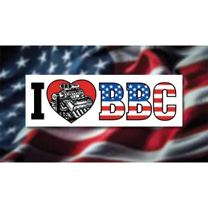 I ❤️ BBC Sticker