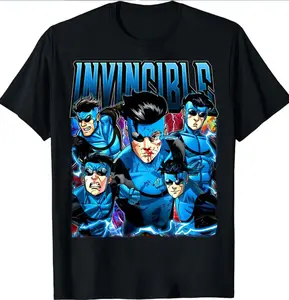 Invincible T-Shirt, Sweatshirt, Mark Greyson Shirt,Fashion Cotton, Full Colors, Full Sizes, For Men, For Women