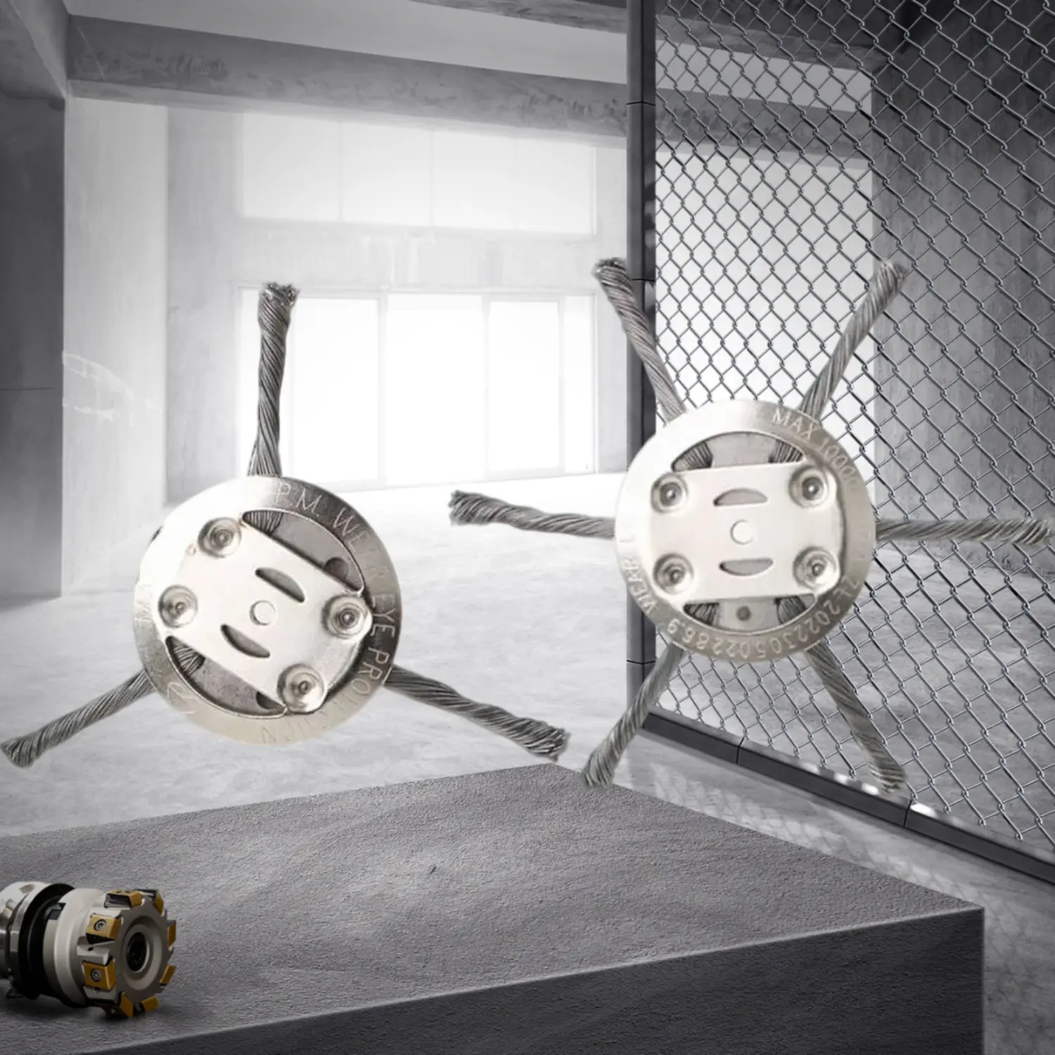 Grass Trimmer Head, Grass Trimmer Head Accessories, Universal Grass Trimmer Accessories for Electric Trimmer, Power Tool Accessories, Screwdriver Dril