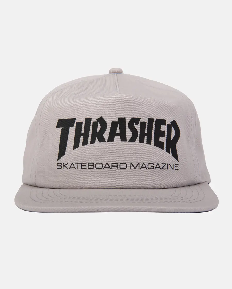 SKATE MAG - SNAPBACK - GREY/BLACK