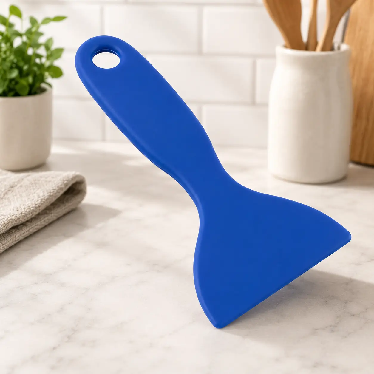 Flexible Silicone Glue Scraper Tool, Adhesive Spreader, Caulk Smoothing Spatula for Kitchen Bathroom DIY Repair