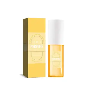 OUHOE Brazilian Perfume (Yellow) Women's Dating Fresh Natural Long-lasting Fragrance Non-irritating Floral Body Spray Perfume