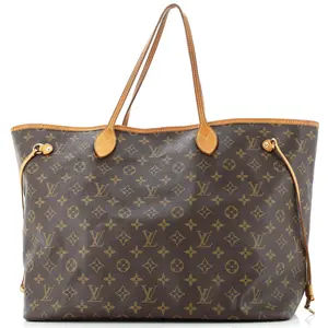 Pre-owned Louis Vuitton Canvas Coated Tote Bags REBAG Neverfull NM Tote Monogram Canvas GM by Rebag