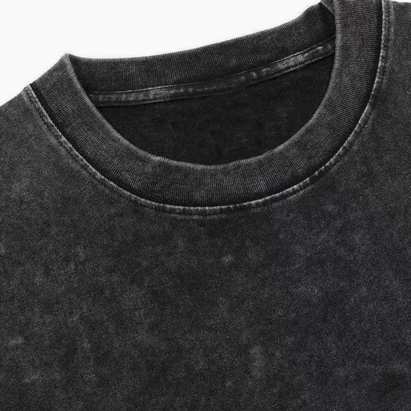 Ryomen Sukuna Jujutsu Kaisen Washed Shirt Anime Oversized Vintage Graphic Tee Heavy Cotton Top Streetwear Menswear JJK Dress Love 0Y