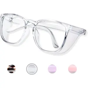 Anti Fog Safety Glasses for Women, Safety Goggles for Nurse, Protective Eyewear, Blue Light Blocking & UV Protection