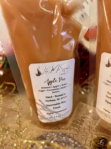 Apple Pie Squeezable Wax Pouch 7.5 oz - Home Décor & Freshener - Coconut, Aroma Fragrance Scent melt addict  Pack Perfume Highly scented