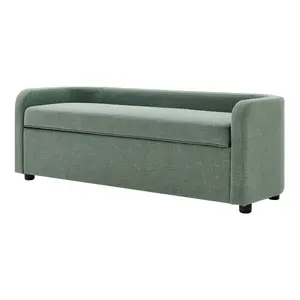 Pacific Direct 1900202-614 Wendy Fabric Storage Bench