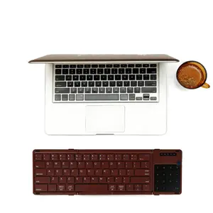 Bluetooth Keyboard is suitable for iPad tablets and Huawei phones 70% off Stackable Portable Silent Wireless Touch Keyboard