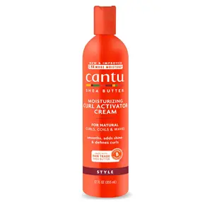 Cantu Shea Butter for Natural Hair Moisturizing Curl Activator Cream, 12 Fl Oz