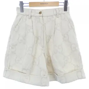 Pre-owned GUCCI Cotton Small Leather Goods Shorts