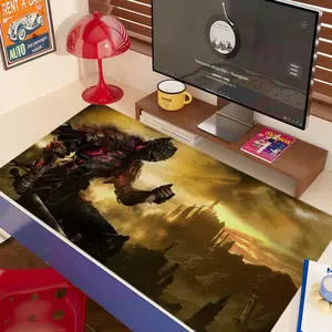 game Dark Souls Mouse Pad 90x40CM non-slip Gaming Mousepad Gamer E-Sports Mouse Mat Game Mechanical Keyboard XXL Desk Mat