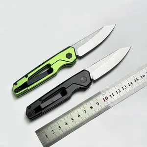 EDC Folding Pocket Tool Multifunctional Outdoor Tool 8Cr13MoV Stainless Steel Blade 7.0 cm Long T6 Aerospace-Grade Aluminum Handle 70g Lightweight Compact Durable for Camping Hiking Daily Use