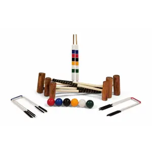 Family Croquet Set - 6 Player 9 Hoop Version