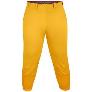 Yoga/Knicker Style Softball Pants For Women (Athletic Gold)