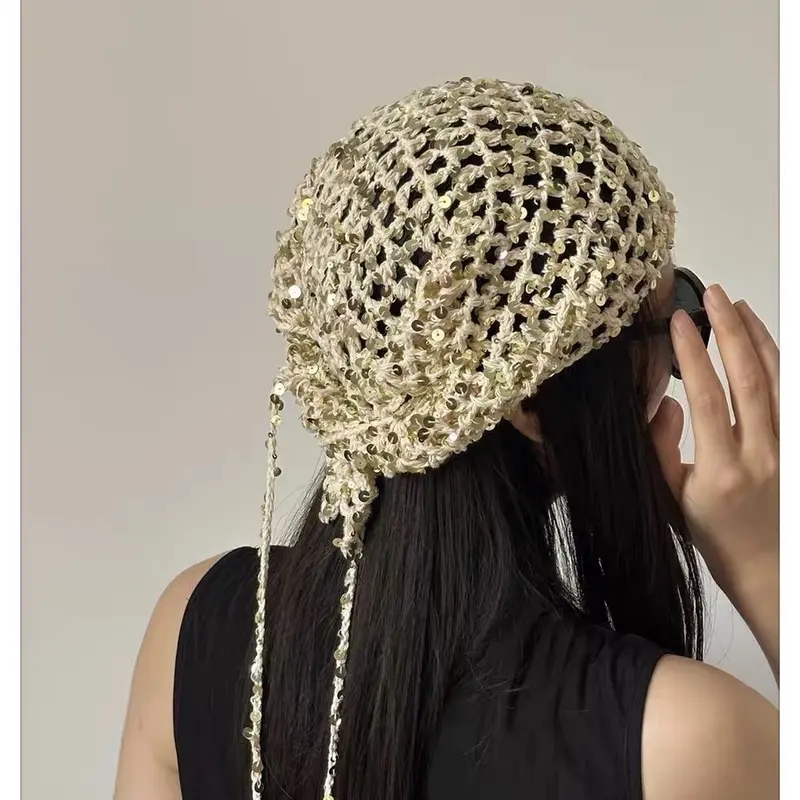 crochet headdress - TikTok Shop