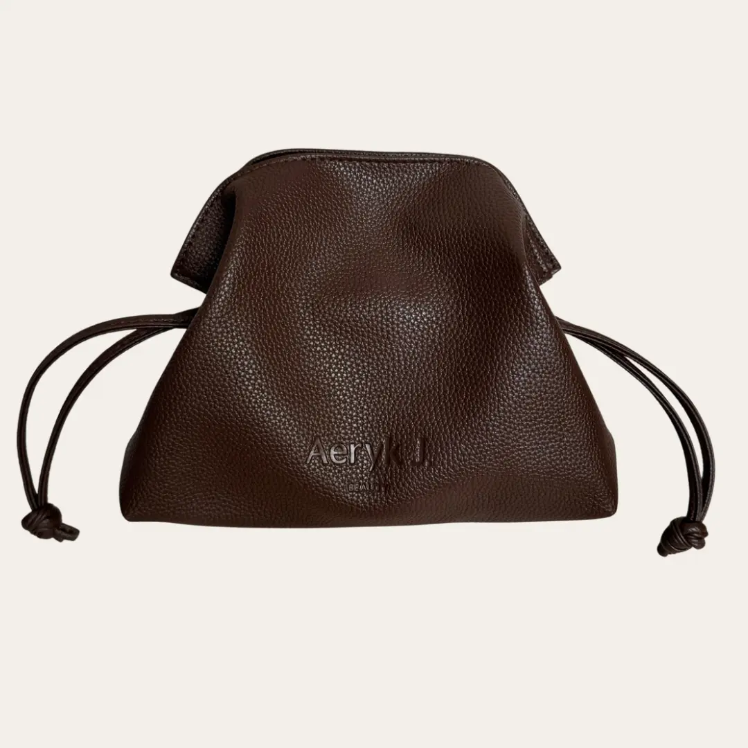 The Atelier Pouch - Luxury Vegan Leather Cosmetic Bag The Atelier Pouch - Luxury Vegan Leather Cosmetic Bag