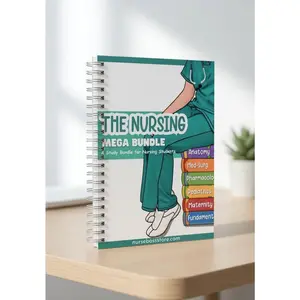 The Ultimate Nursing Mega Bundle | Spiral Bound Notes for Nursing School & NCLEX