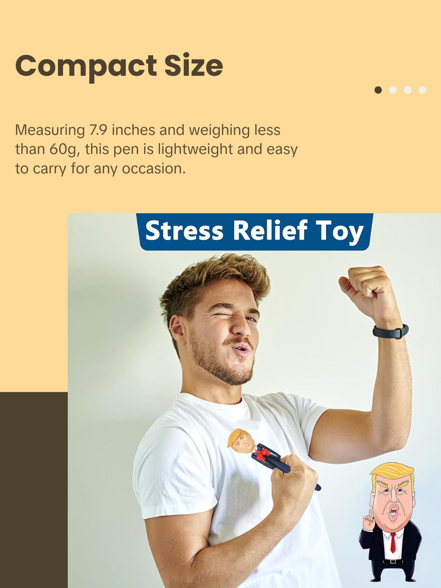 Boxing & Talking Pen Set - Pack of 2 - Ideal for Stress Relief Boxing & Talking Pen Set - Pack of 2 - Ideal for Stress Relief