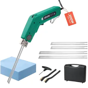 VEVOR Hot Knife Foam Cutter, 200W Electric Foam Cutting Tool, 122 - 932 Adjustable Styrofoam Cutter with 6 8 Cutting Blades for KT Board, Polyethylene, Sponge, Rubber - Tool Box IncludedVEVOR Super Brand Day