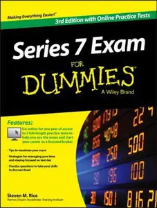 USED-Series 7 Exam for Dummies, with Online Practice Tests by Rice, Steven M. (Paperback)