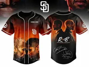 The R&B Tour 2026 Edition Baseball Jersey, concert 2026, merch clothing, tour 2026 baseball jersey