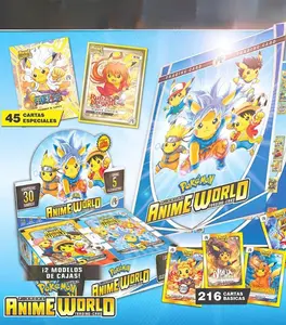 2026 BOX POKEMON PIKACHU COSPLAY ANIME WORLD Trading Cards (30 Packs) (Booster Box)