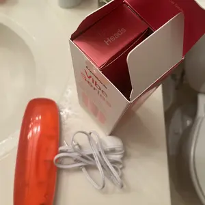 AquaSonic Vibe Series Sonic Whitening Toothbrush 40,000 VPM, 8 Brush Heads, Wireless Charging, Lightweight, Waterproof, Rechargeable Electric