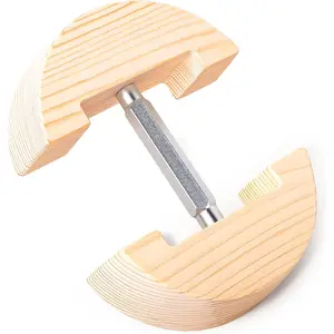 Adjustable Wooden Hat Stretcher for Fitted Hats Cowboy Hats, Fits Sizes 7 to 8 1/2, Suitable for All Caps