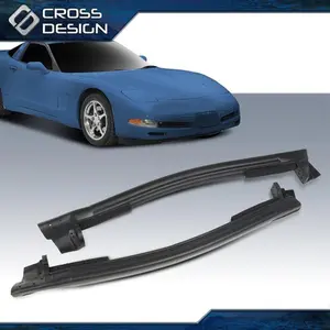 CROSSDESIGN Targa Top Mounted Side Weatherstrip Seal Pair Fit For 1997-2004 Chevy Corvette