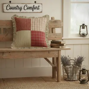 Sage Winds Patchwork Pillow