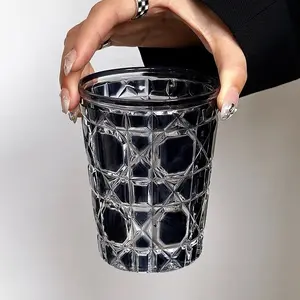 Creative Luxury Diamond Gem Glass Cup, Home Water Cup, Juice Cup, Coffee Wine Cup, Crystal Glass, 320ML