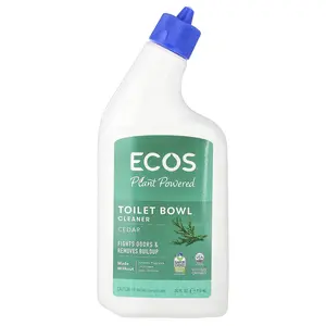 Earth Friendly Products Ecos®, Plant Powered Toilet Bowl Cleaner, Cedar, 24 fl oz (710 ml)