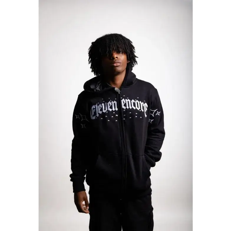 World Vision "Raven Black" Zip-Up Hoodie