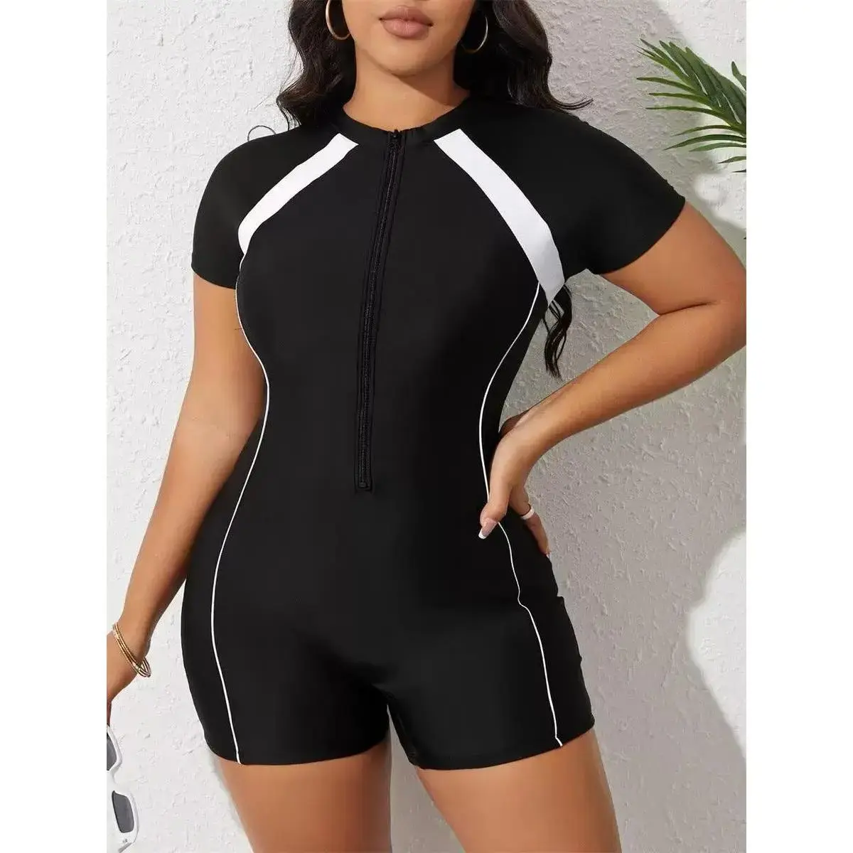 2026 Women's Conservative One-Piece Wetsuit, Tummy Control Full Coverage Swimwear, Durable Comfortable Surfing Suit for Ocean Adventures