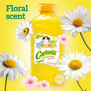 Carisma Biodegradable Laundry Detergent - Floral Fresh Scent, Removes Tough Stains & Odors - Safe for All Fabrics, Long-Lasting Softness (127.79 Fl Oz)