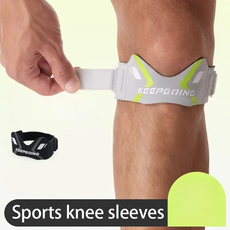 Daily Knee Brace Lightweight Breathable, Comfortable All-Day Basketball Sports Knee Support, Runners Knee Brace, Running Cycling Fitness Patella Compression Sleeve, Patellar Knee Brace, Knee Brace Stabilizers, Knee Stabilizer, Compression Knee Sleeves