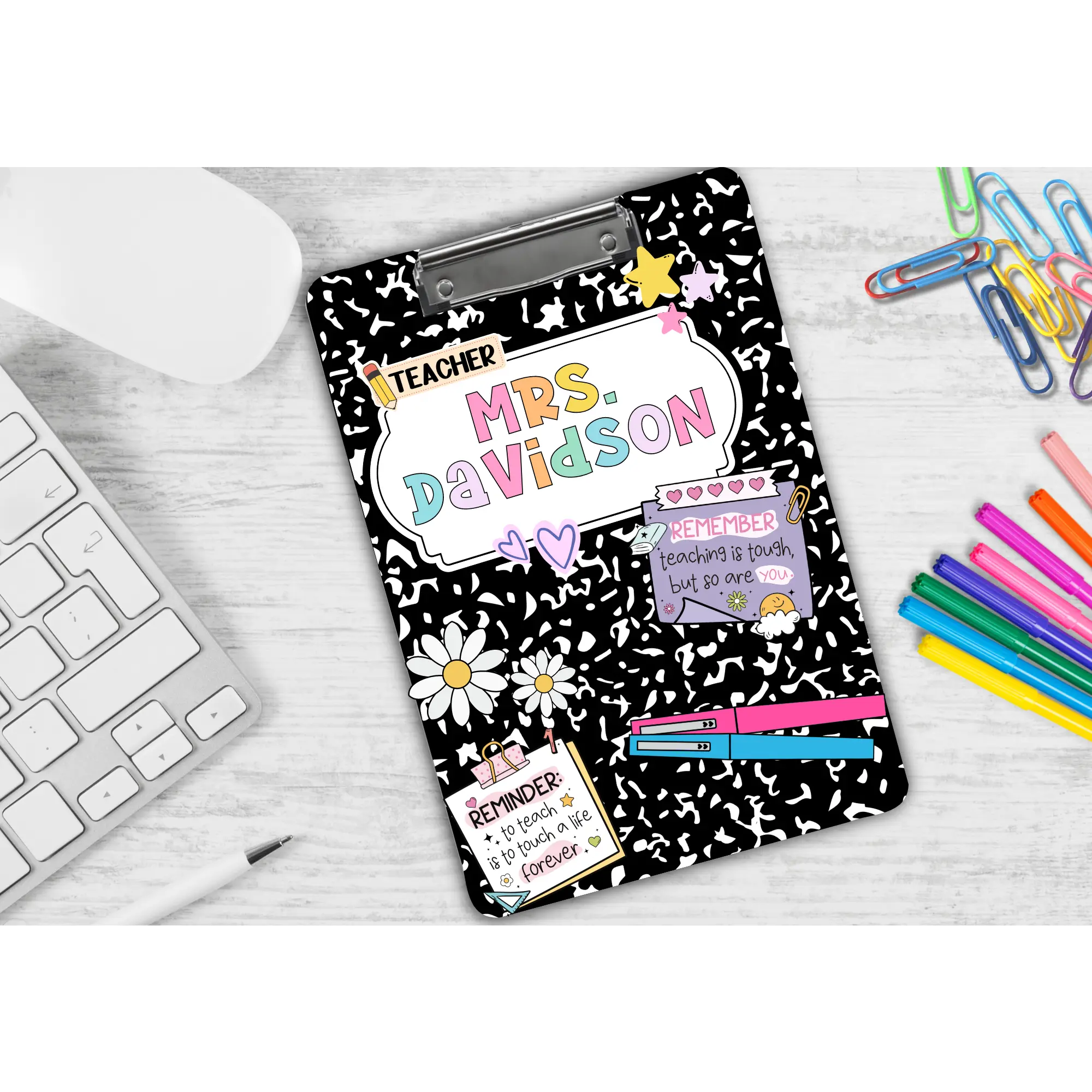 Personalized Teacher Clipboard