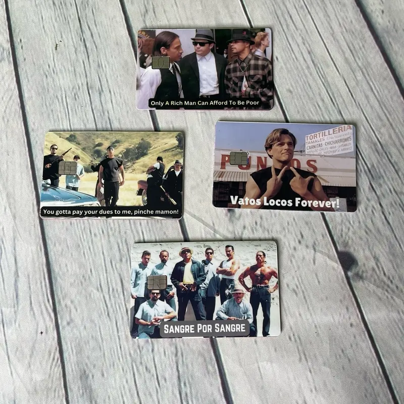 Iconic Mexican credit cards skin sticker decals