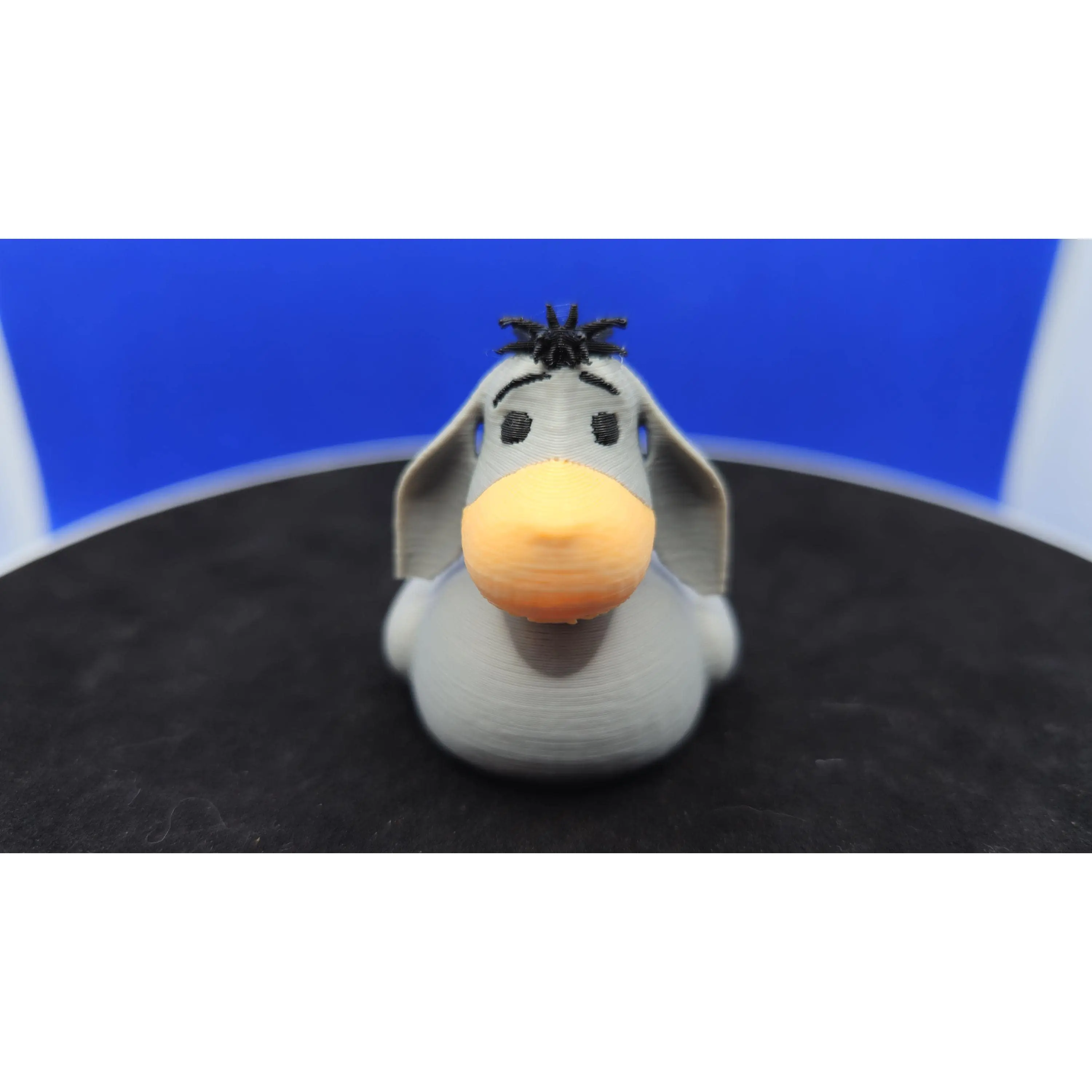 Eeyore-Style Donkey Duck Figurine – 3D Printed Collectible for Cruise Duck Hunt