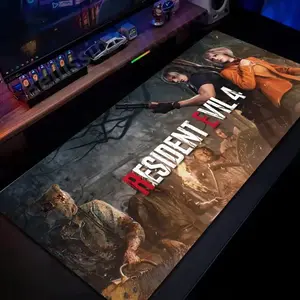 Kennedy Resident Evil 4 Game Mouse Pad, Keyboard Mat, Leon S. Resident Evil Video Game Desk Mat, Resident Evil 4 Gaming Playmat For Computer Accessories, Gift For Gamers