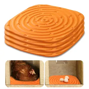 YOOLEETC 4PCS Washable Nesting Pads Chicken Nesting Boxes Chicken Bedding for Chicken CoopReusable & Improves Eggs Production (4 Pack)