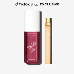 VANILLA DREAMS Fragrance Duo - Ellis Brooklyn VANILLA SIN Perfume Mist 90ml + VANILLA MILK 10ml Eau De Parfum Travel Spray TikTok Shop Exclusive Gourmand Vanilla Perfume Value Bundle