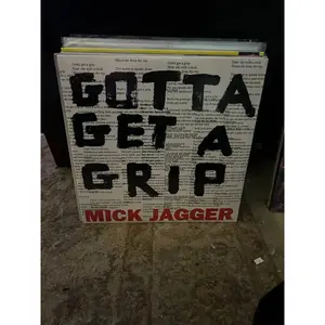 Mick Jagger - Gotta Get A Grip / England Lost (12") (Mint (M))