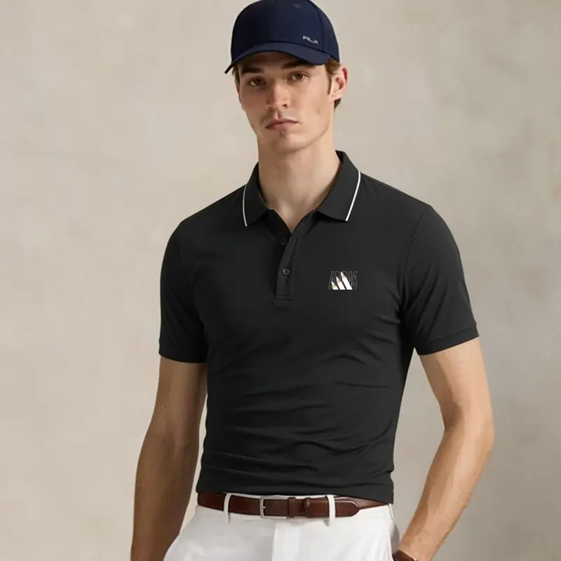 Men’s 7-Pack Polo Shirts with Pinned Collars, designed for business, golf, and casual wear; quick-drying, breathable, cool short-sleeve tops with premium embroidery Men’s 7-Pack Polo Shirts with Pinned Collars, designed for business, golf, and casual wear; quick-drying, breathable, cool short-sleeve tops with premium embroidery
